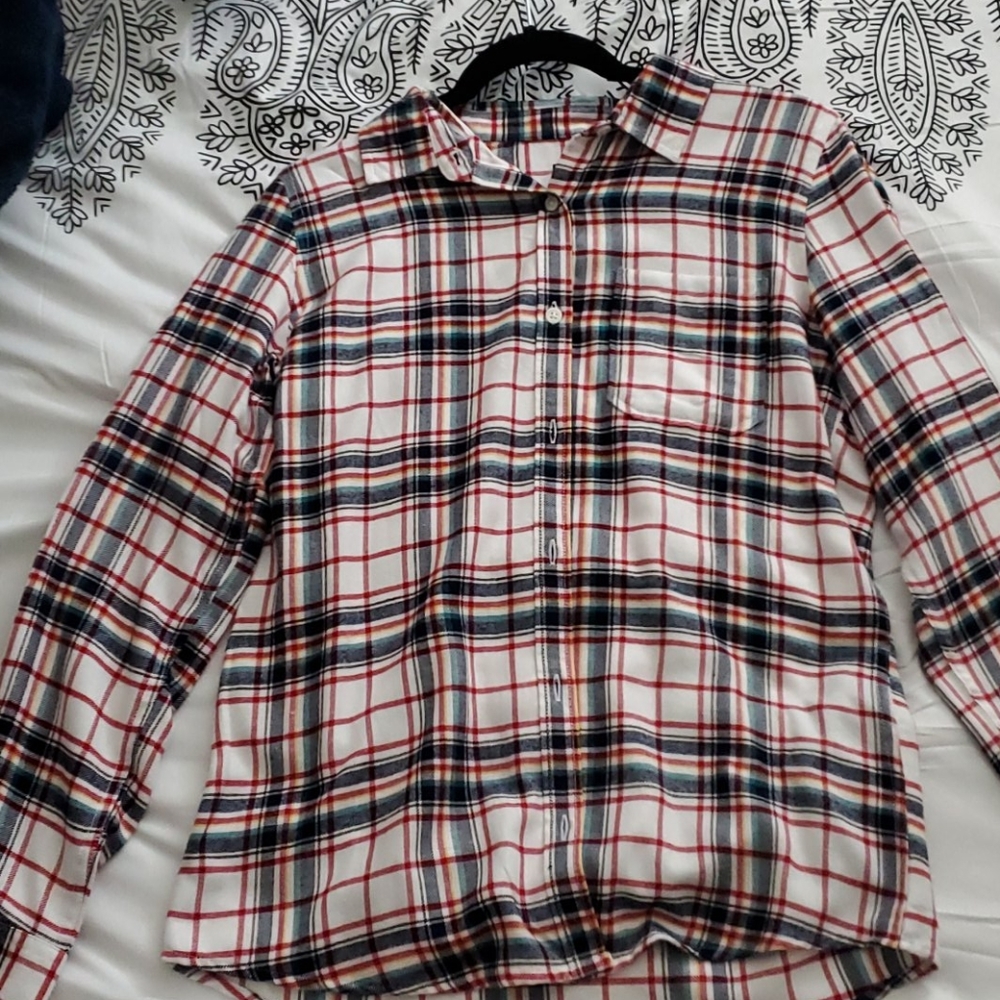 Plaid top